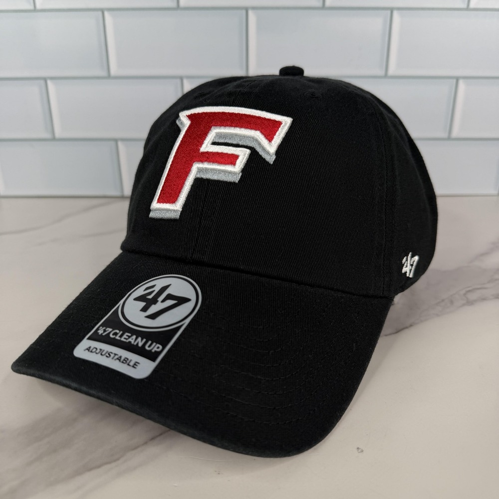 Fresno State Bulldogs Hat Cap Strap Back Mens One Size Black 47 Clean Up College